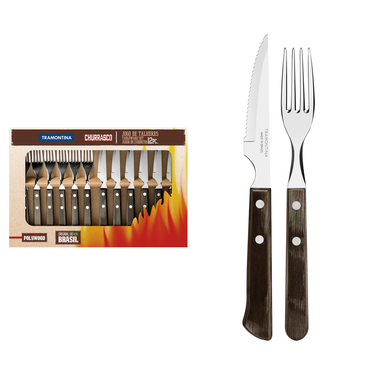 12 PIECE ROAST SET