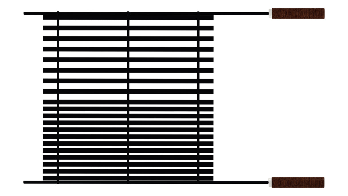 PARRILLA CHURRASCO ACERO CARBONO