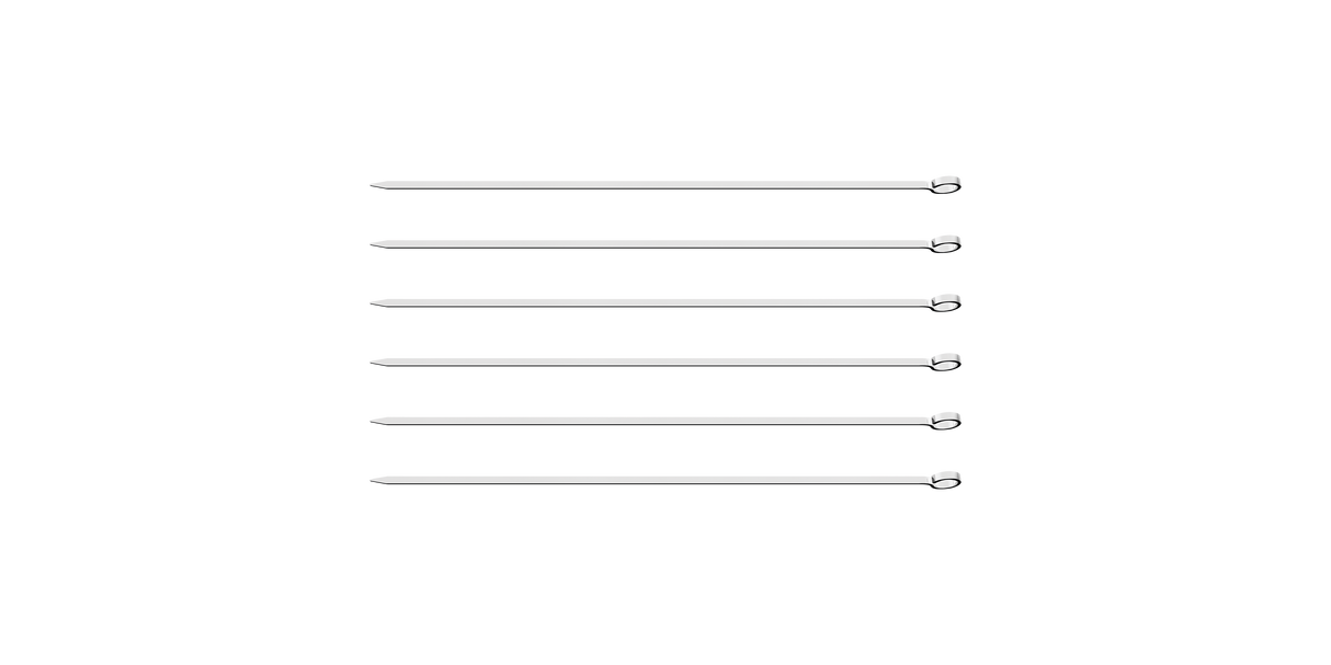 6 PIECE SKEWER SET