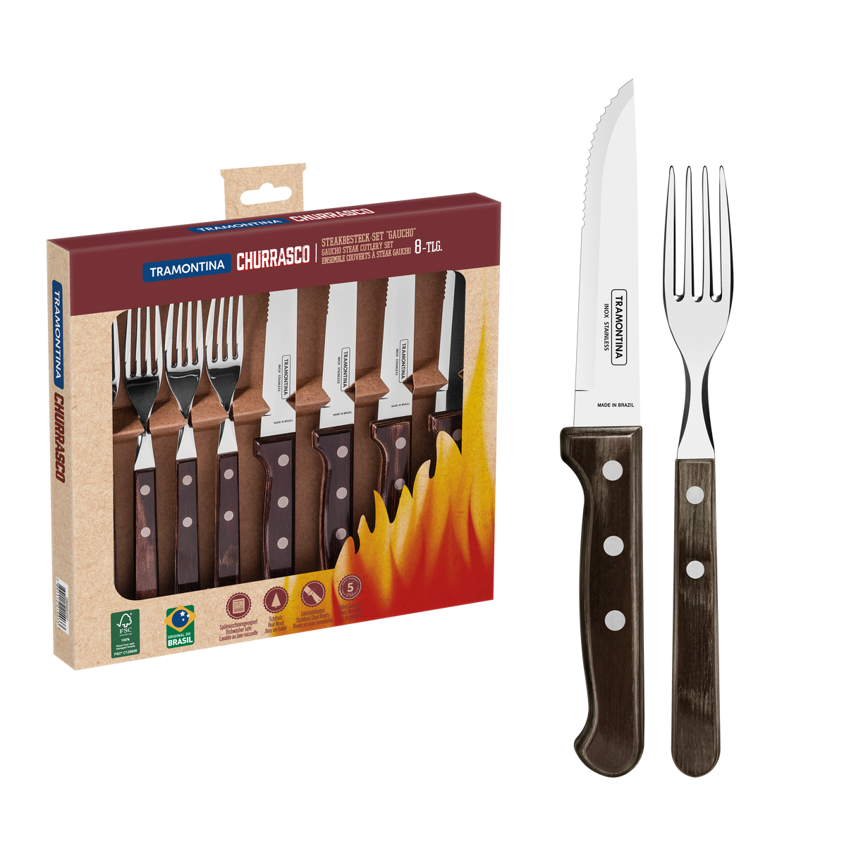 8-TEILIGES BRÄTERSET