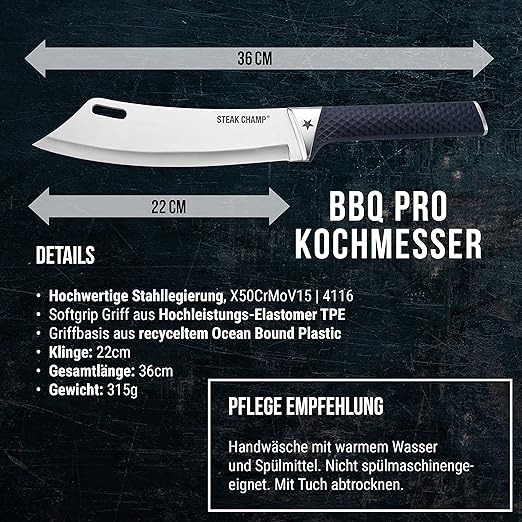 Cuchillo Pro Barbacoa