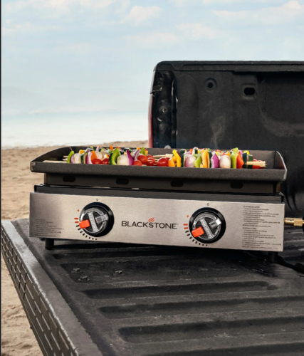 Plancha de Gas 2 Quemadores