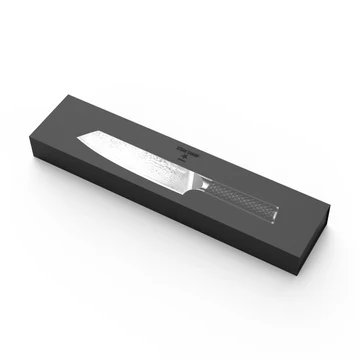 Cuchillo cocinero damasco 20cm “WAGYU” con funda de cuero