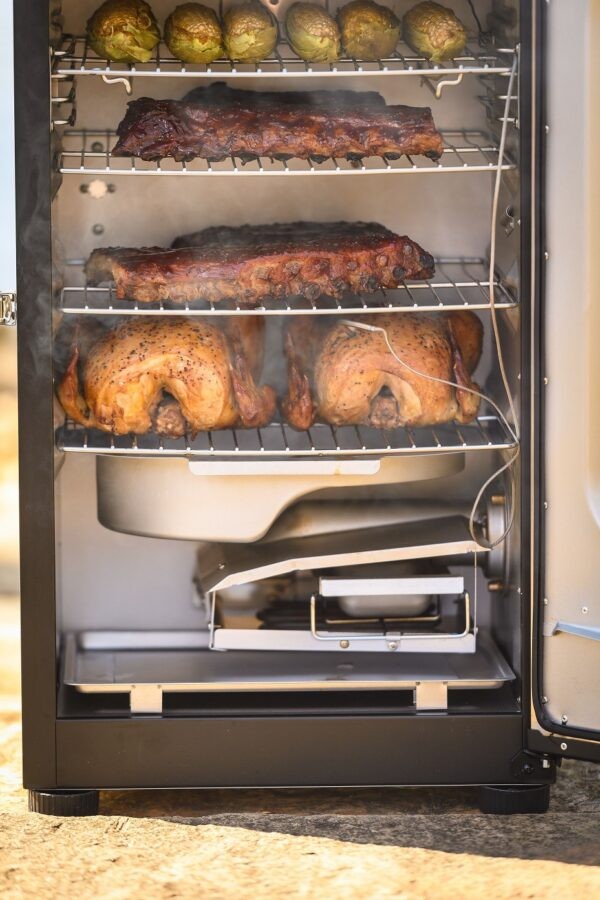 ELECTRIC SMOKER WITH BLUETOOTH 78CM