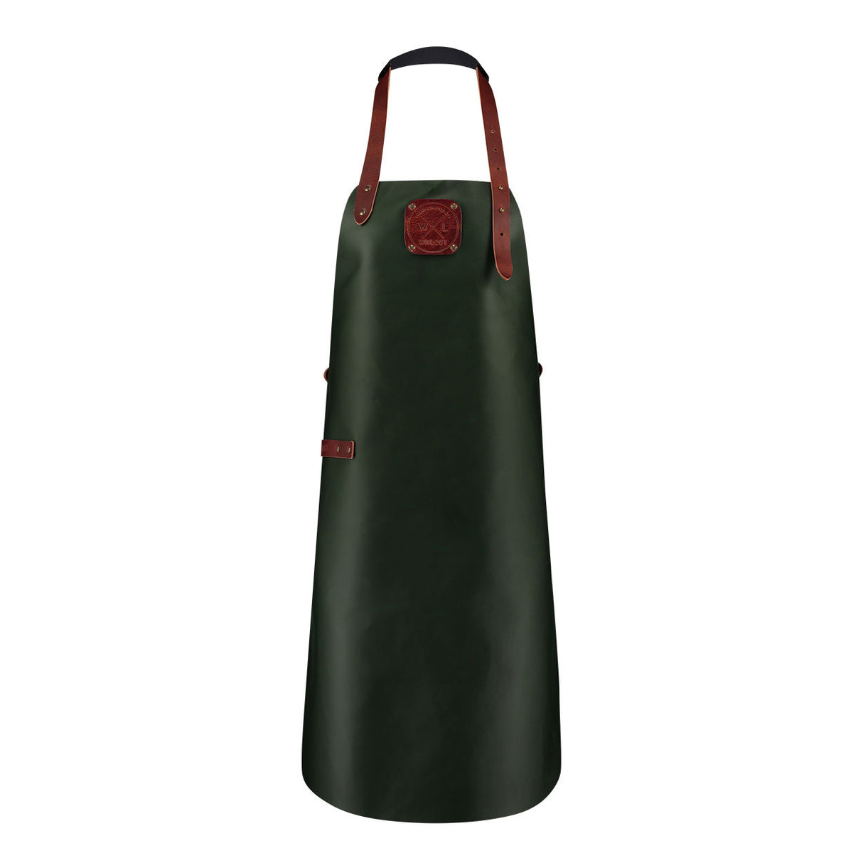 XXL GREEN LEATHER APRON