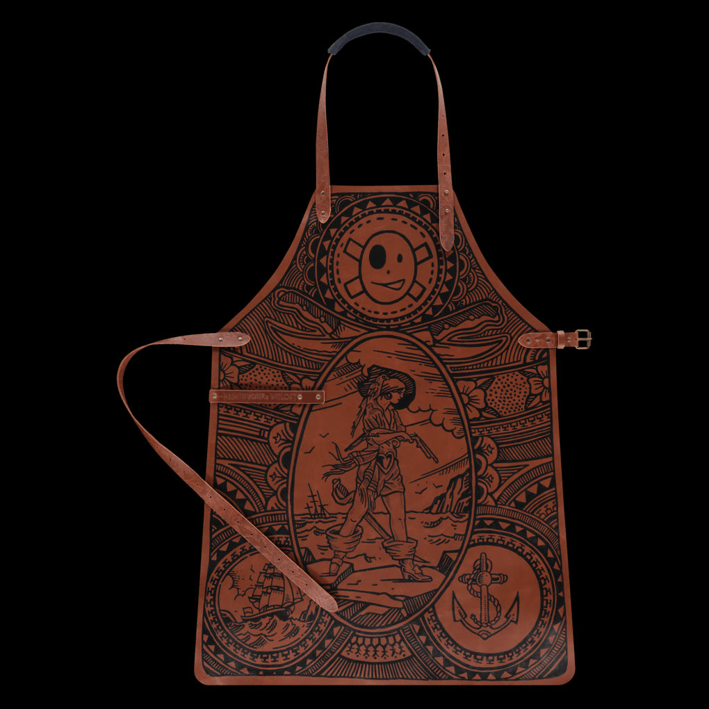 BUCANA GIRL LEATHER APRON