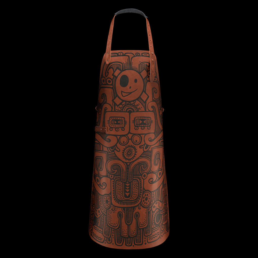 BARBECUE LEATHER APRON