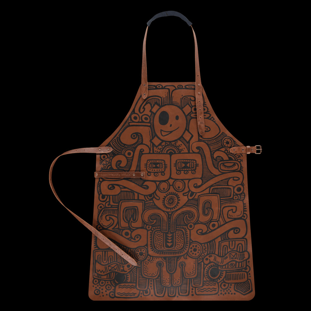BARBECUE LEATHER APRON