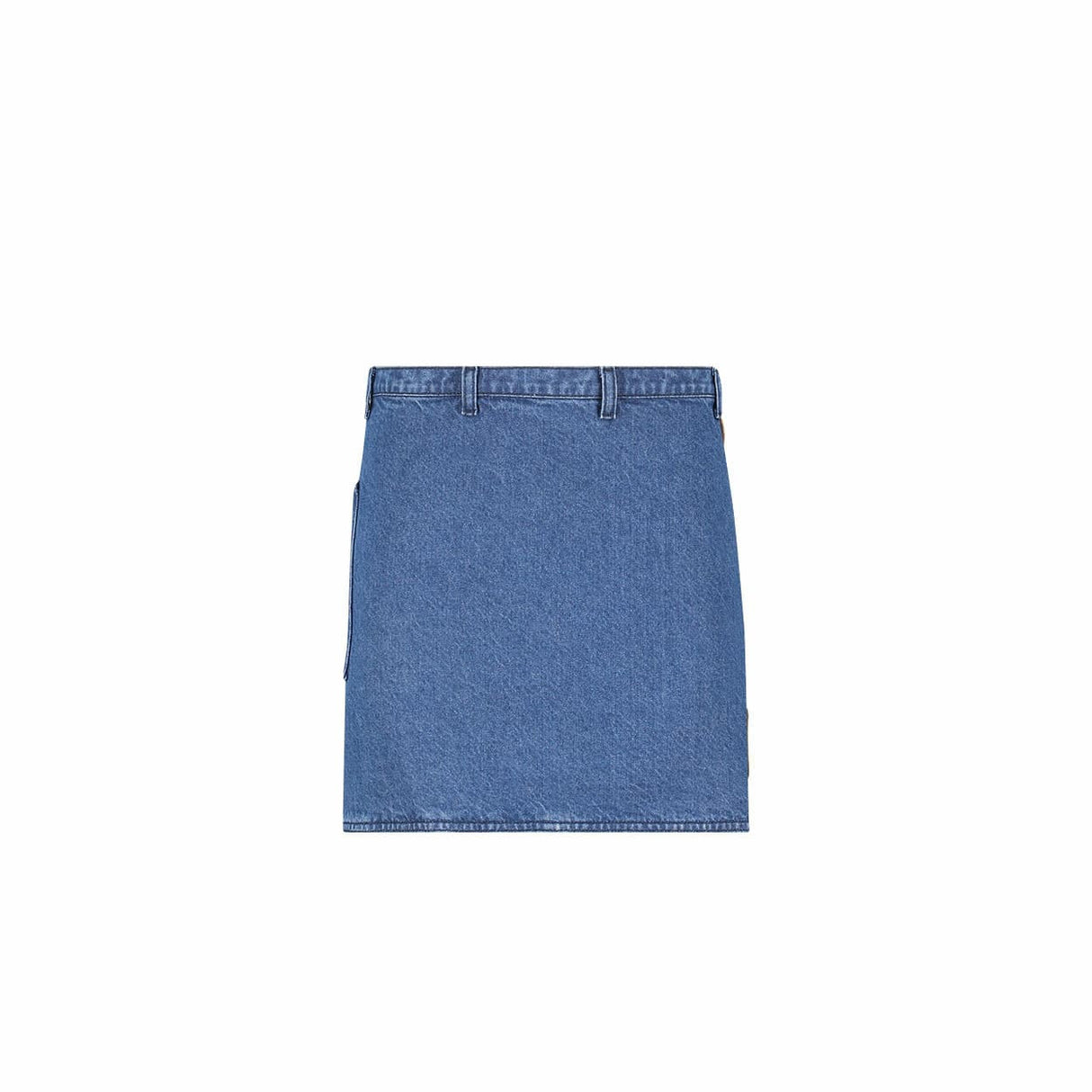 DARK BLUE DENIM WAIST APRON