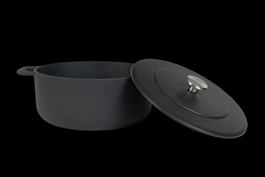 BLACK DUTCH OVEN 28CM