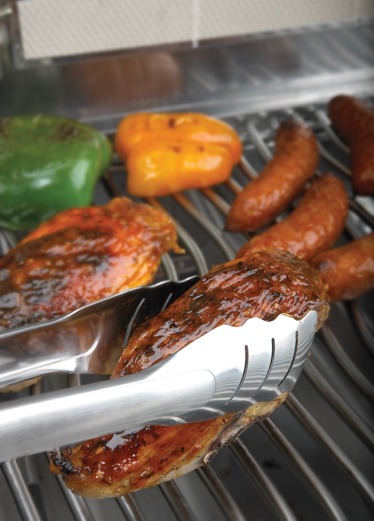 PINZAS DE ACERO INOXIDABLE PRO "EASY LOCKING" 38CM