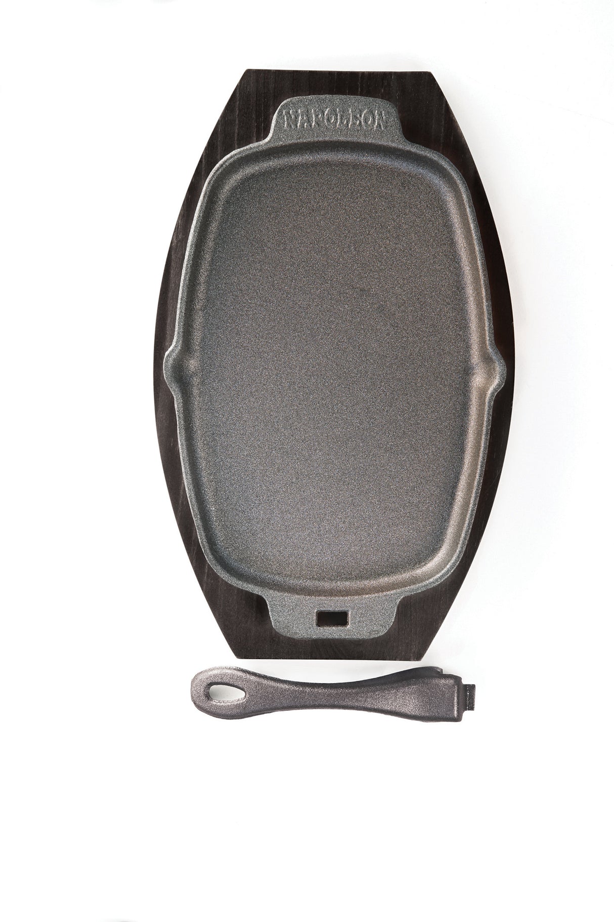 SARTÉN DE HIERRO FUNDIDO CON PLATO PARA SERVIR