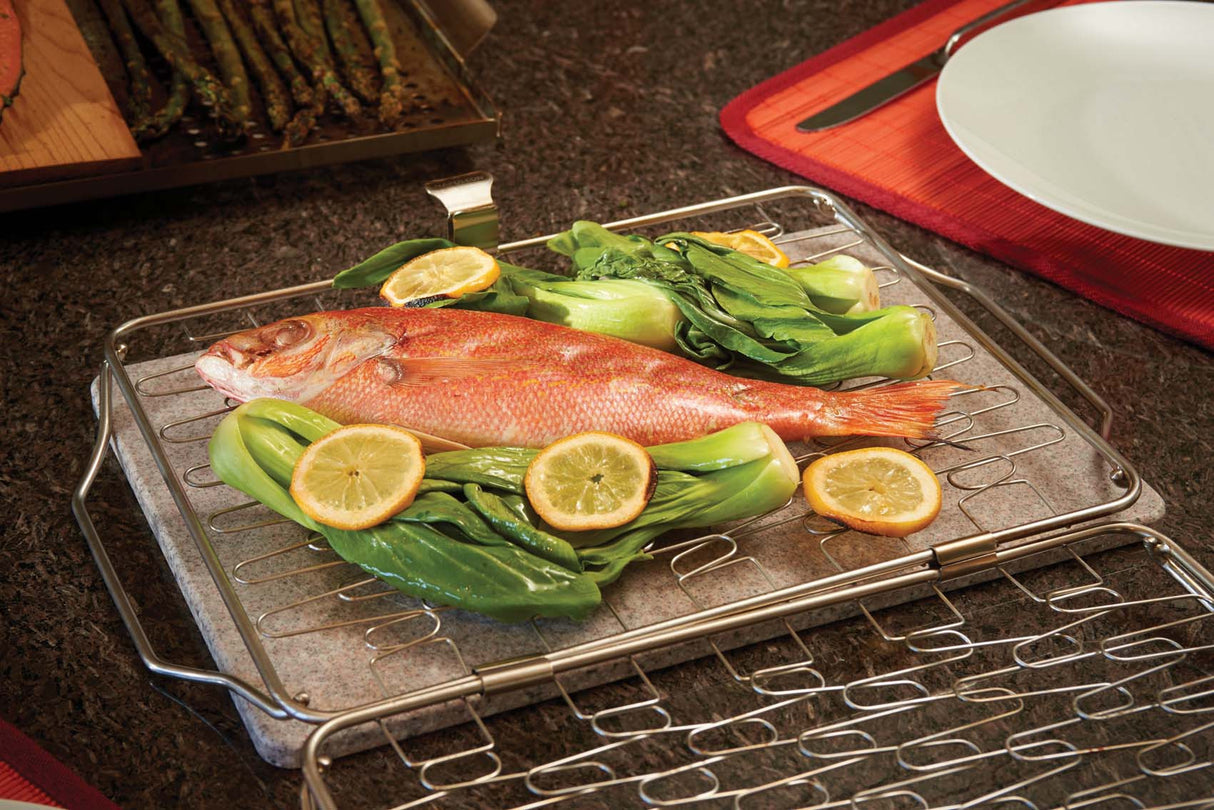 CESTA FLEXIBLE PARA PESCADO-VERDURA