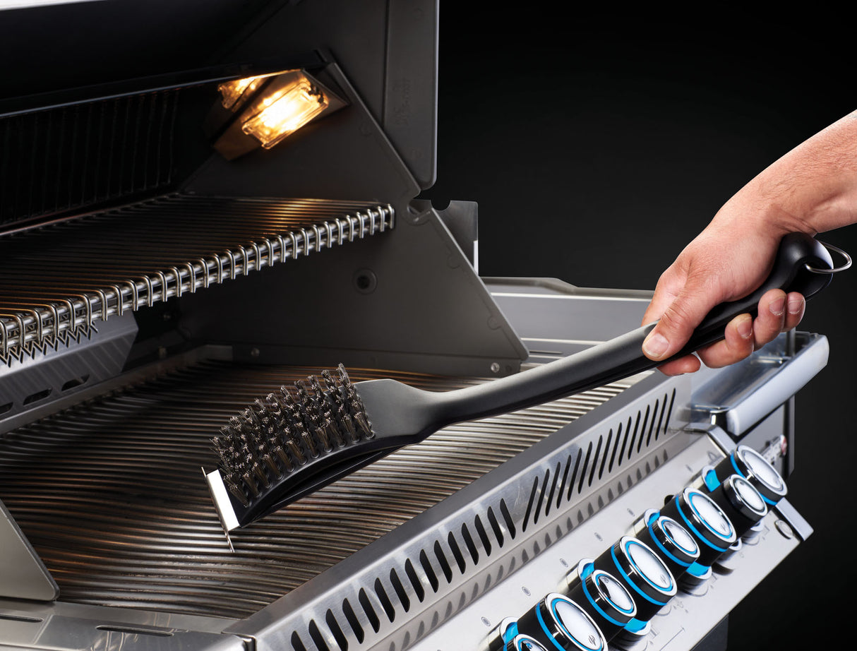 STAINLESS STEEL BRUSH WITH HANDLE