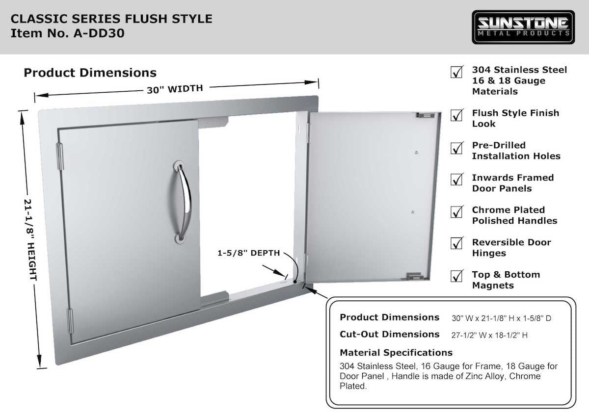PUERTA DOPBLE PEQUEÑA