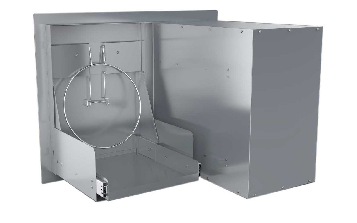 DOUBLE DRAWER STORAGE WITH TANK TRAY