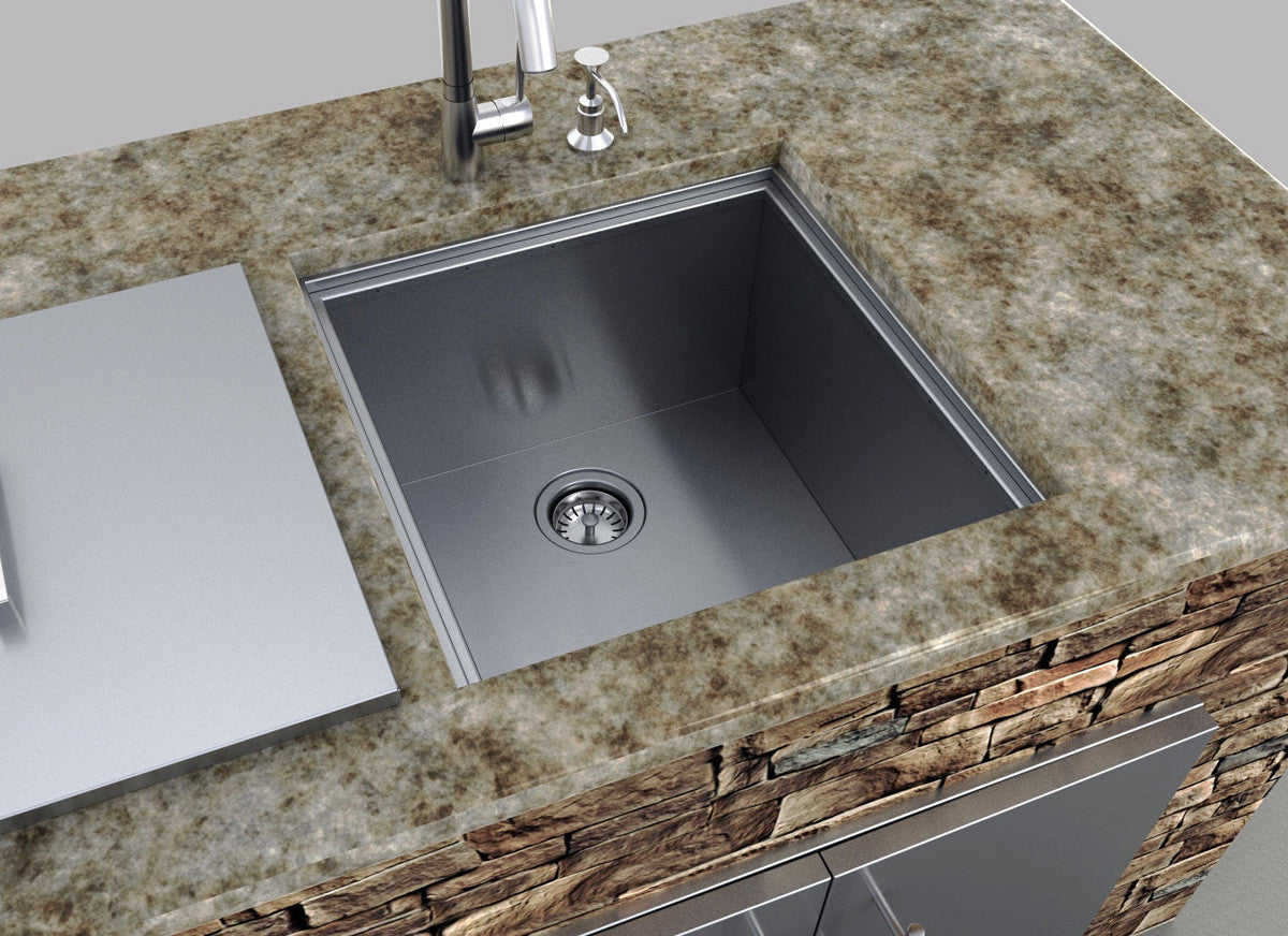 SINK WITH LID