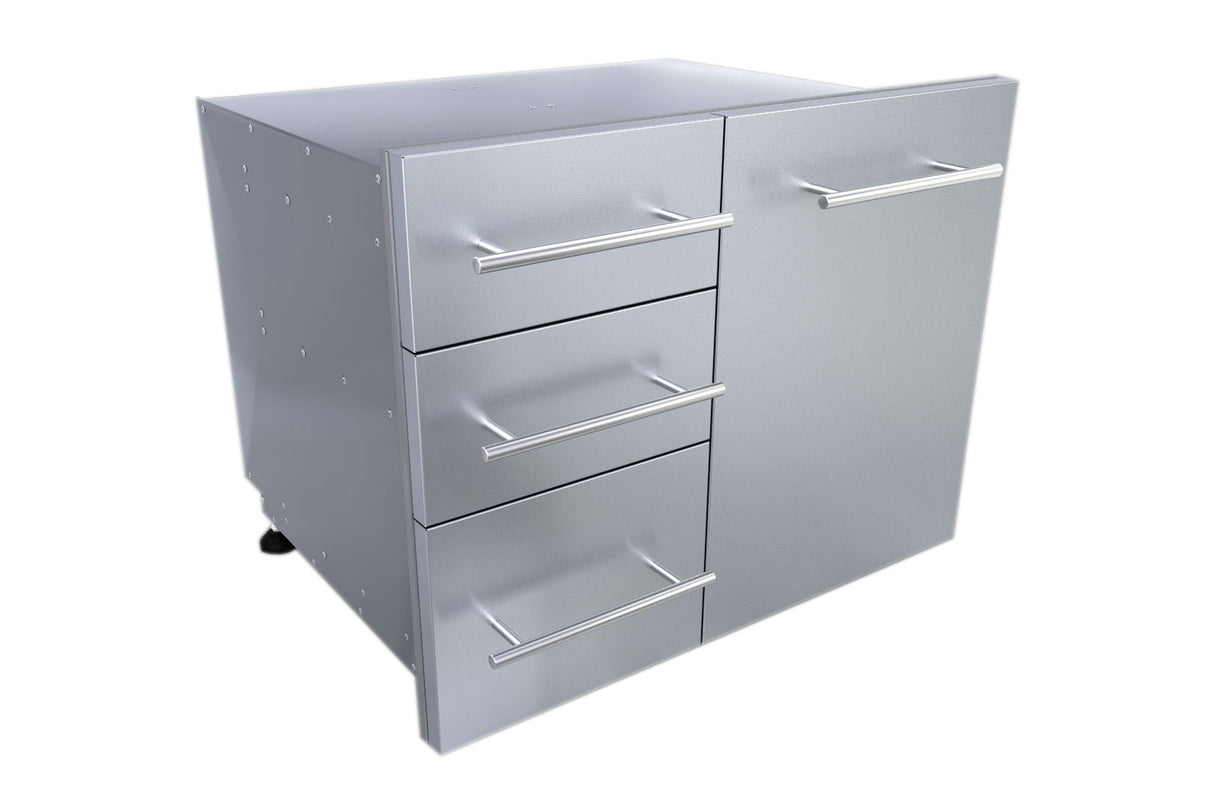 ALMACENAMIENTO COMBINACIÓN DE TRIPLE CAJÓN