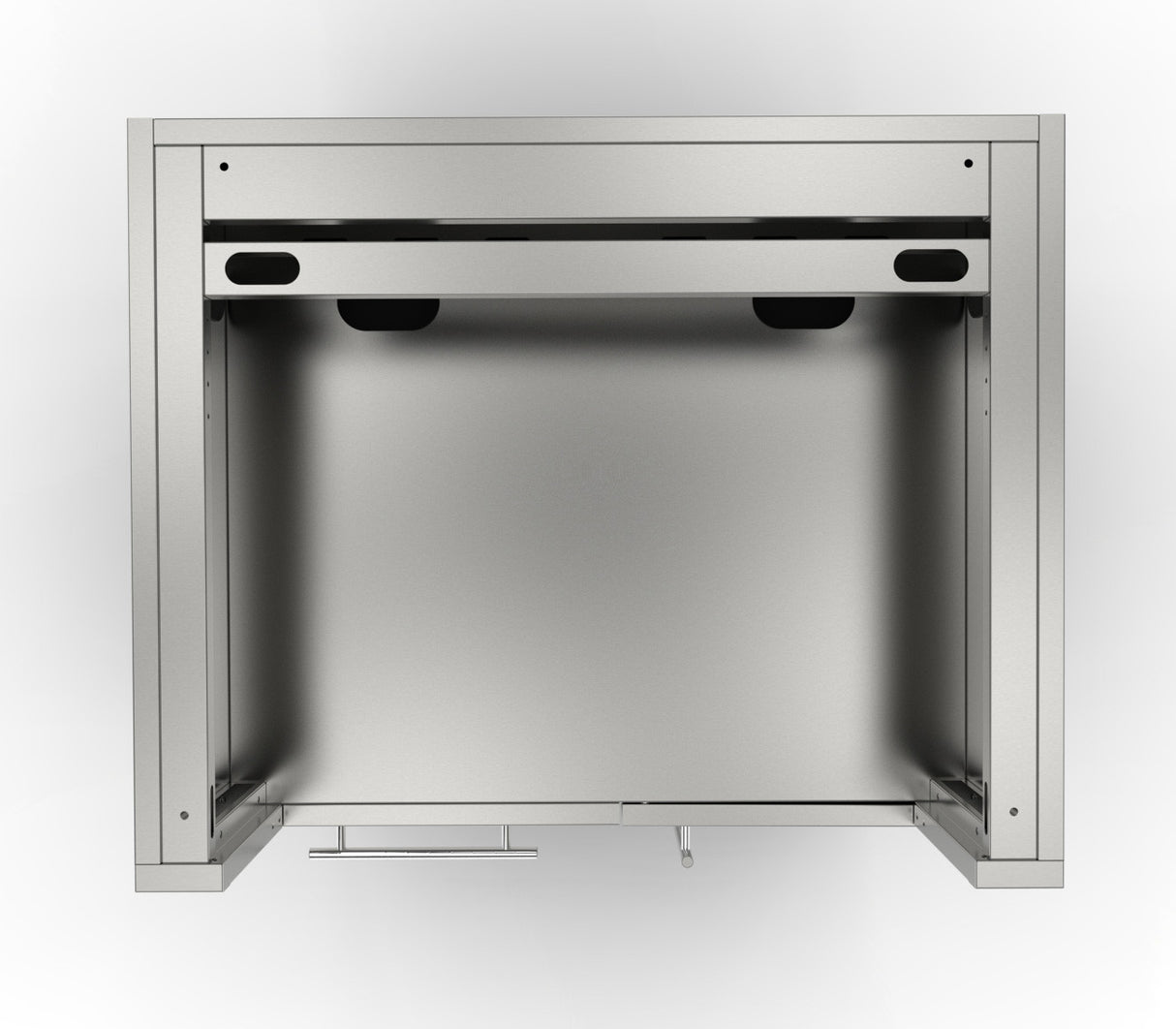 MÓDULO DE INOX BAJO BARBACOA 3 QUEMADORES