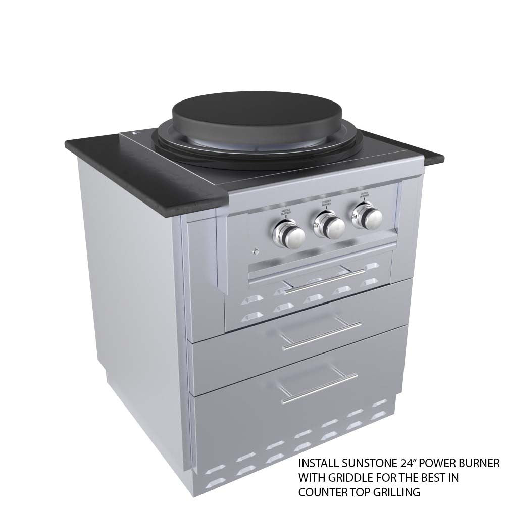 MÓDULO DE INOX PARA KAMADO O FUEGO