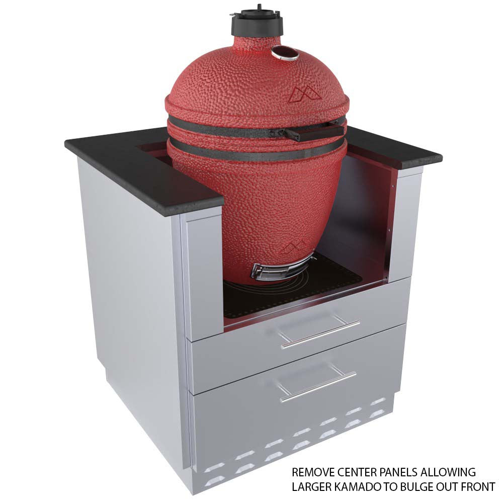 MÓDULO DE INOX PARA KAMADO O FUEGO