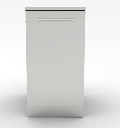 MÓDULO DE INOX PARA BASURA