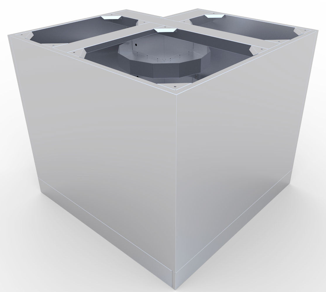 MÓDULO ESQUINERO DE INOX