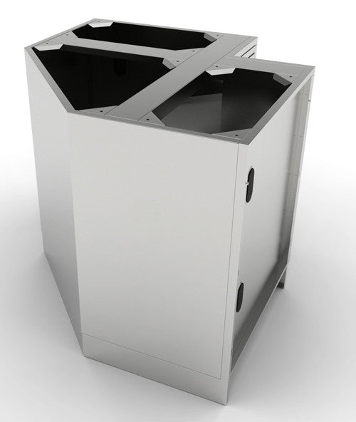 MÓDULO ESQUINERO DE INOX
