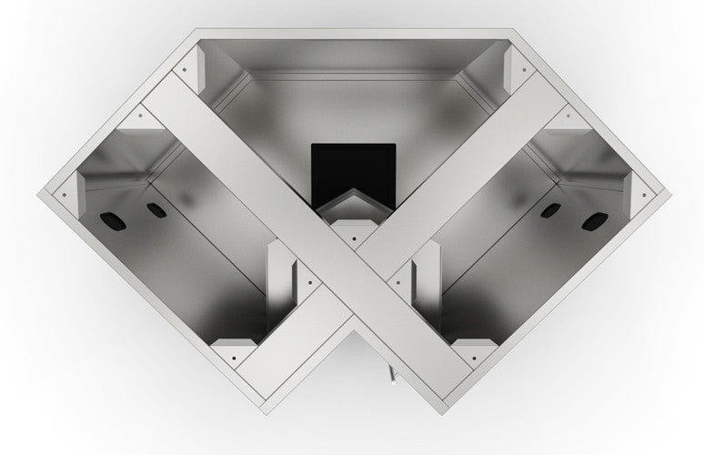 MÓDULO ESQUINERO DE INOX