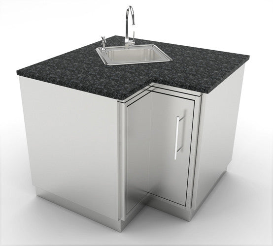 MÓDULO ESQUINERO DE INOX