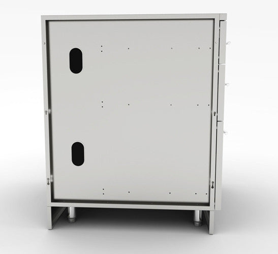 MÓDULO DE INOX CON DOBLE PUERTA