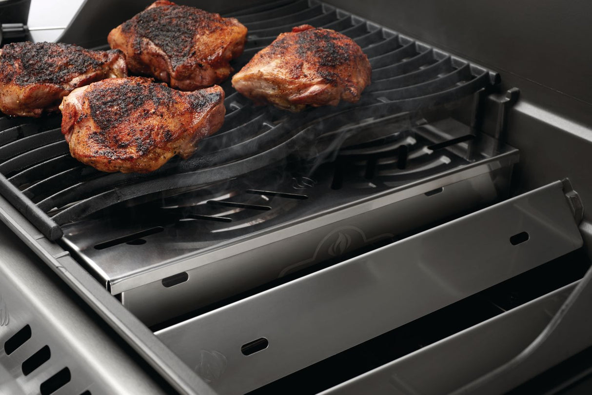 STAINLESS STEEL SMOKER BOX