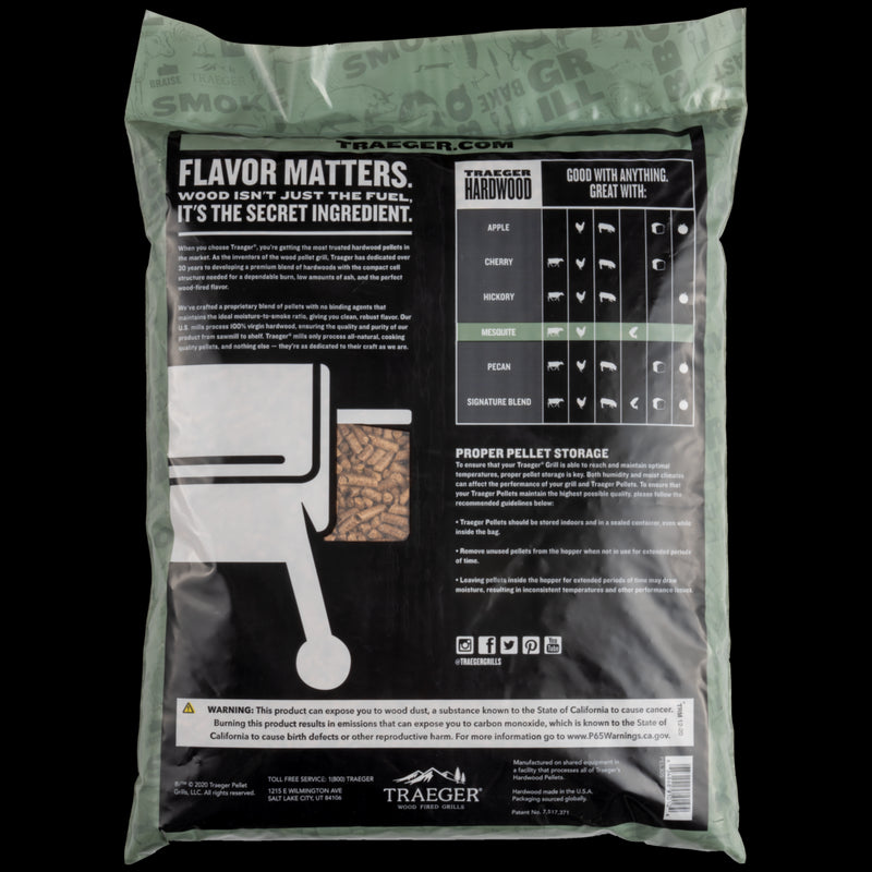 MESQUITE PELLETS 9KG BAG