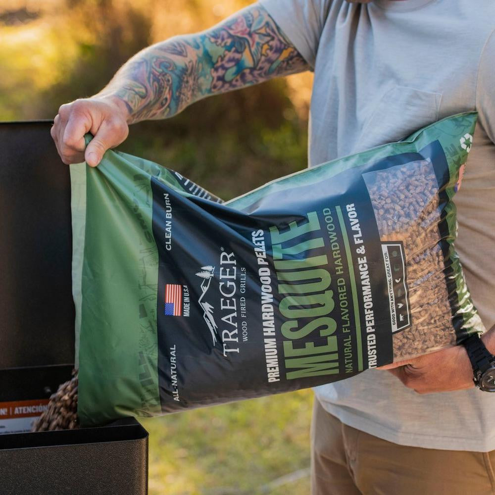 MESQUITE PELLETS 9KG BAG