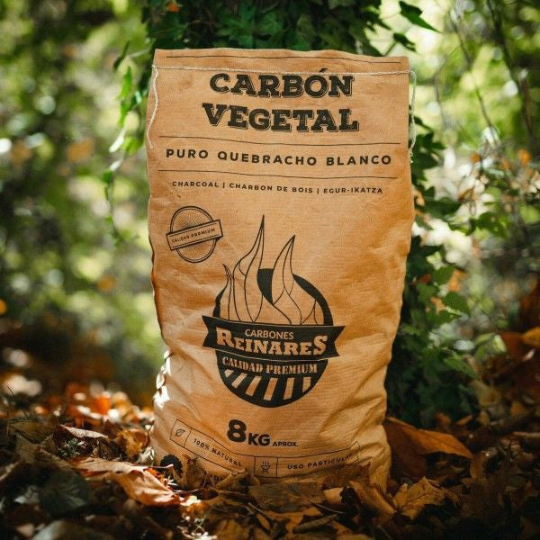 CARBÓN VEGETAL QUEBRACHO WHITE EDITION 8KG