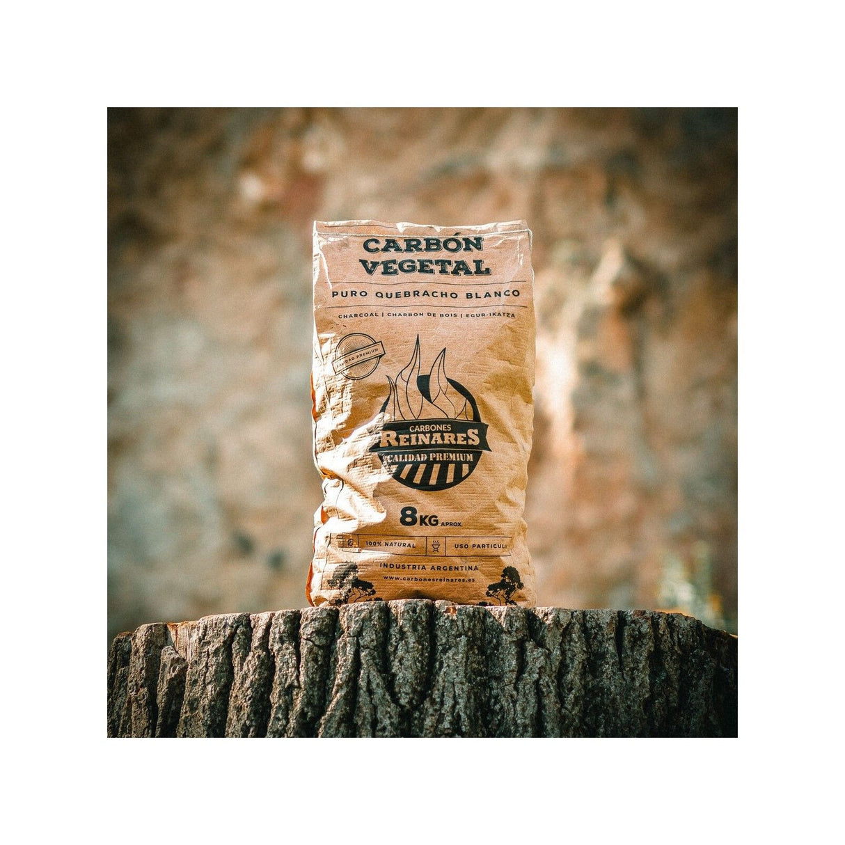 CARBÓN VEGETAL QUEBRACHO WHITE EDITION 8KG