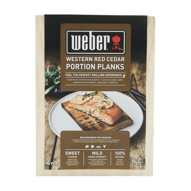 RED CEDAR PLANKS - 4 UNITS