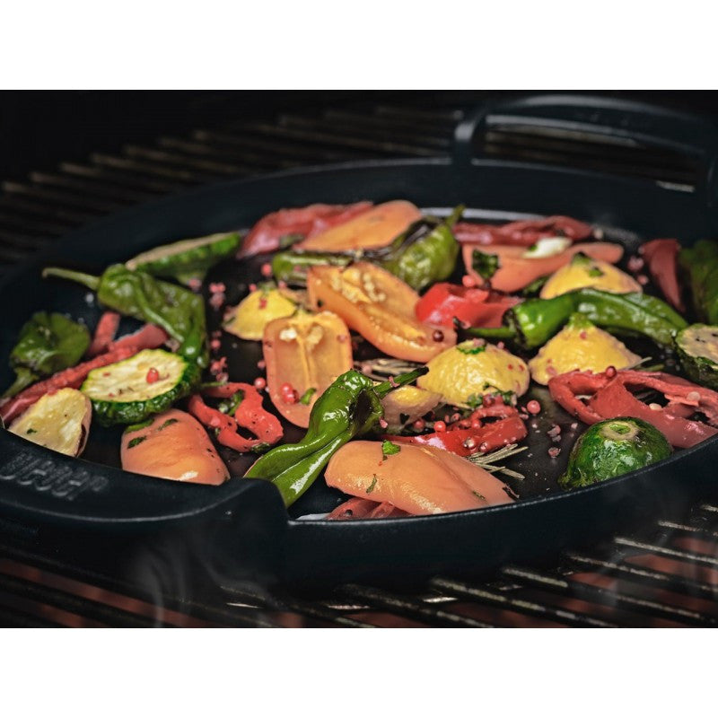 Grillplatte – Gusseisen, für das Gourmet-BBQ-System