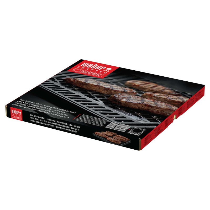 PARRILLA PARA MARCAR DE DOBLE CARA WEBER CRAFTED