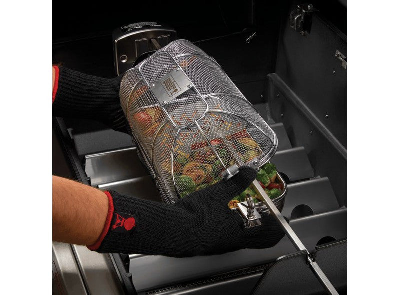 CESTA DE PUNTO FINO PARA ASADOR GIRATORIO