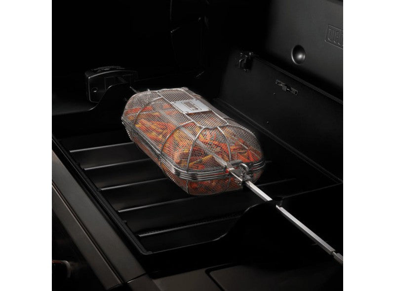 CESTA DE PUNTO FINO PARA ASADOR GIRATORIO