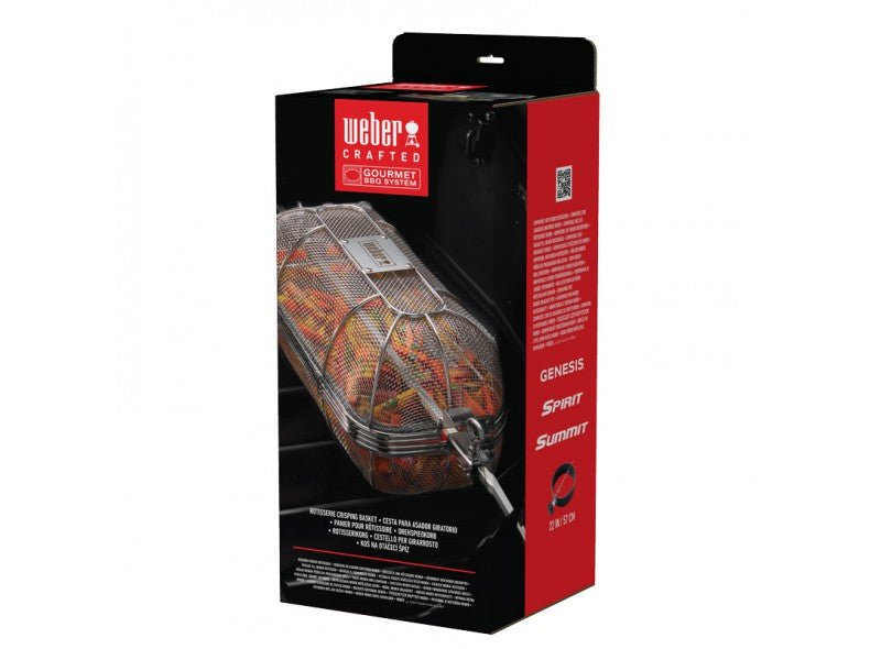 CESTA DE PUNTO FINO PARA ASADOR GIRATORIO