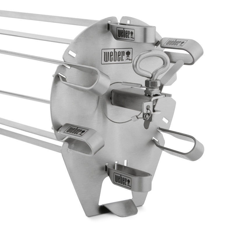 SET OF SKEWERS FOR ROTATING ROAST