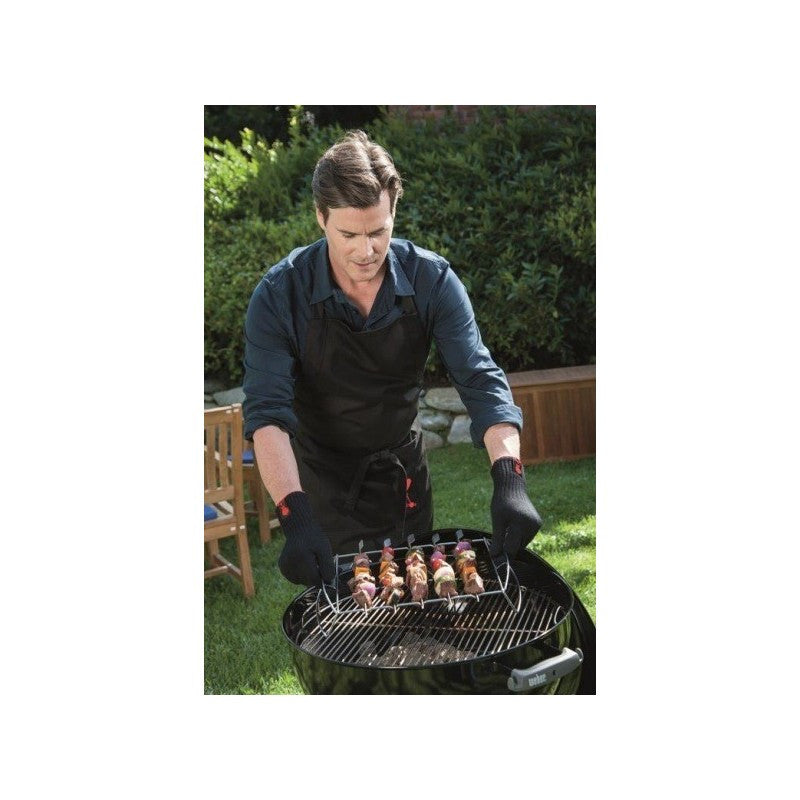 PREMIUM GLOVES - SIZE SM, BLACK, HEAT RESISTANT