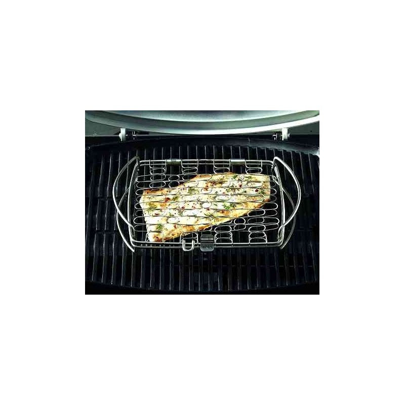 FISH BASKET - SMALL MODEL, STAINLESS STEEL