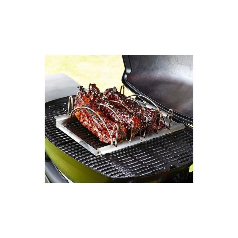 SOPORTE PARA ASAR DELUXE - DE ACERO INOXIDABLE