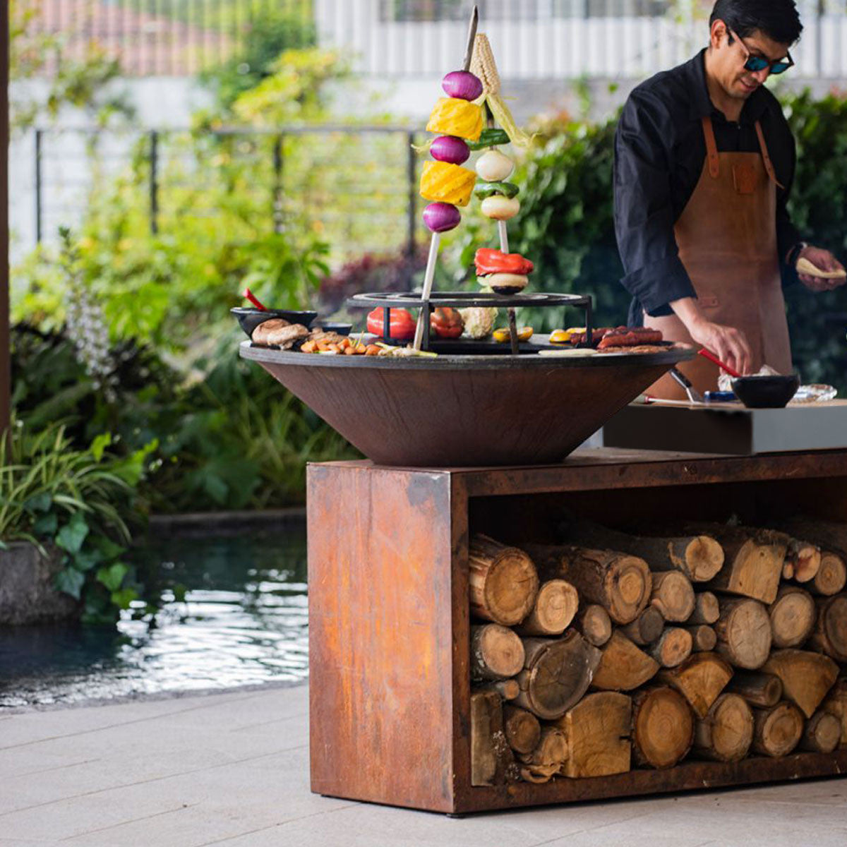 OFYR ISLAND CORTEN 85 GRAU KERAMIK