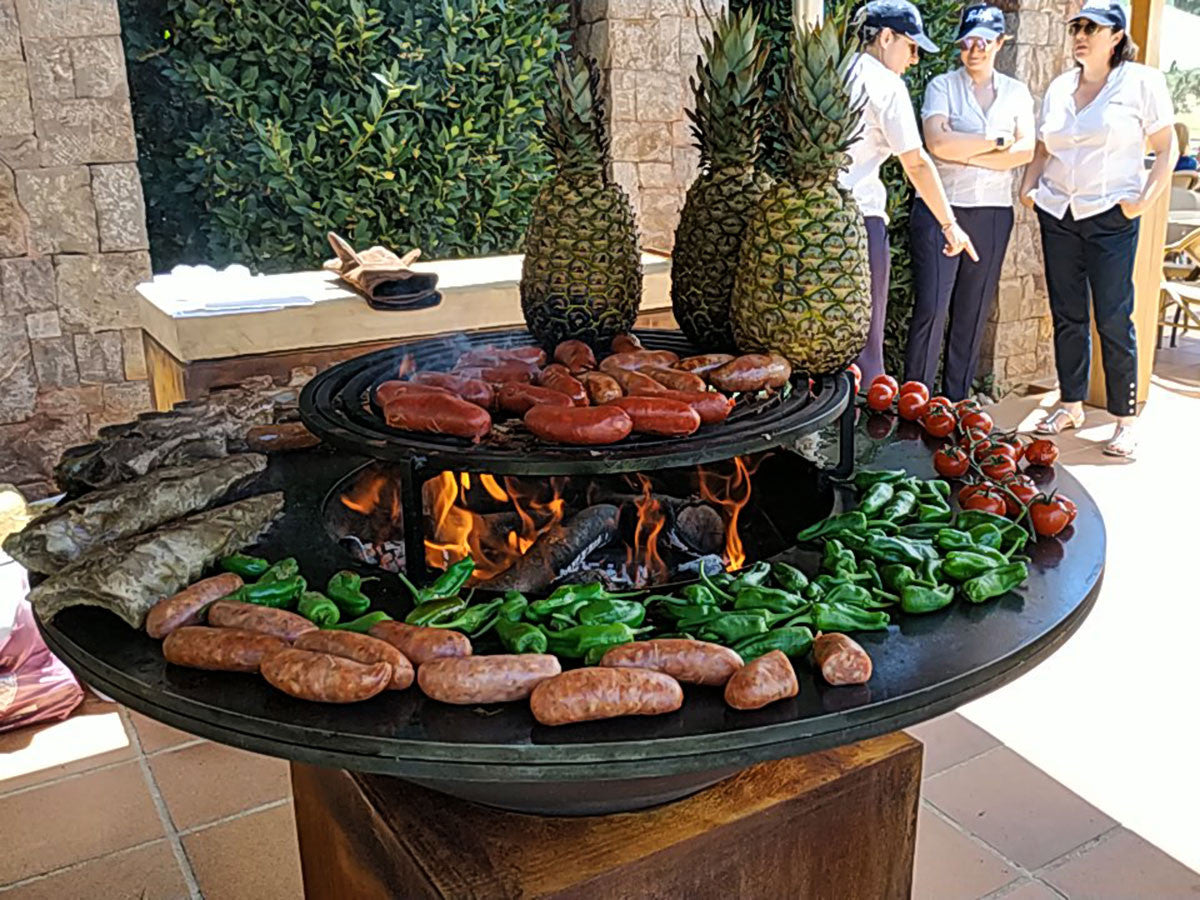 OFYR ISLAND CORTEN 100 TEAKHOLZ