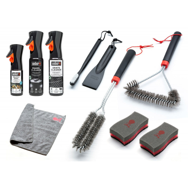 CLEANING KIT FOR GAS BARBECUE ENAMELLED PORCELAIN
