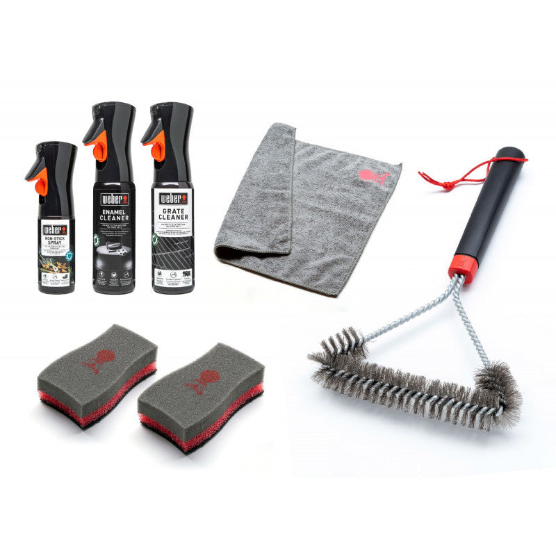 CLEANING KIT FOR CHARCOAL BARBECUE